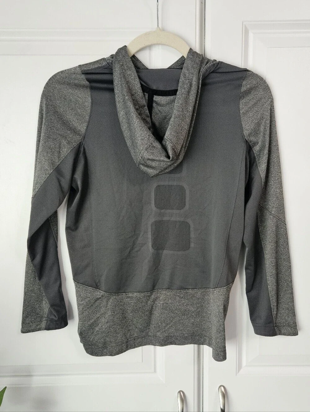 Nike Gray Dri-FIT Hoodie with Swoosh